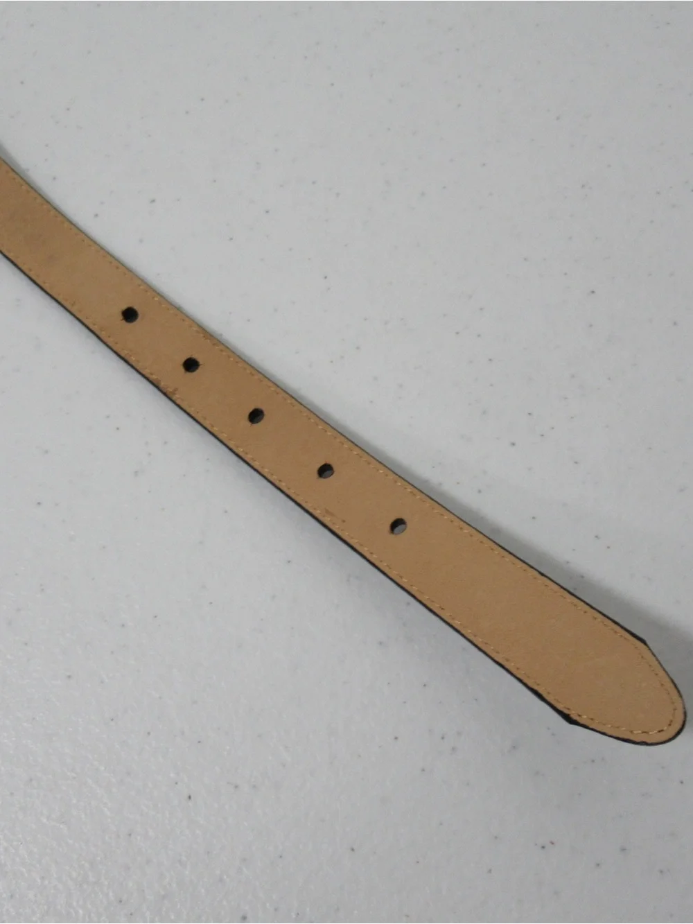 Brighton Western Black Croc Embossed Leather Belt with Concho Detail Size Medium